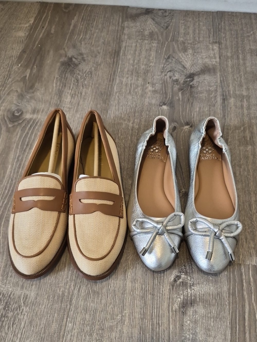 Set of 2 J.Crew + Vince Camuto Flats/Loafers – Size 9 NWT